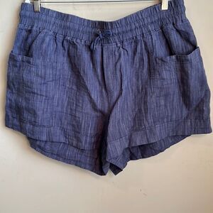 Athleta CAMO Linen Textured 4” Short 20